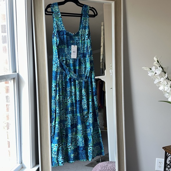 WHISTLES Spring Meadow Button Up Dress - Picture 8 of 9